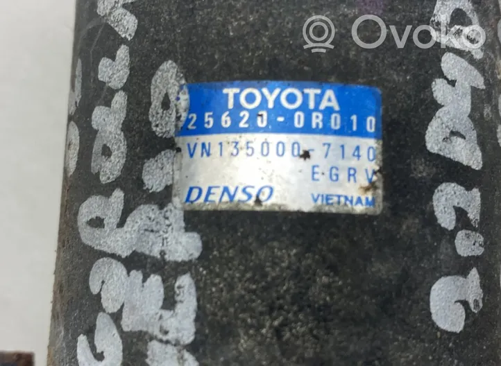 Toyota Corolla Verso E121 EGR-venttiili 25620-0R010