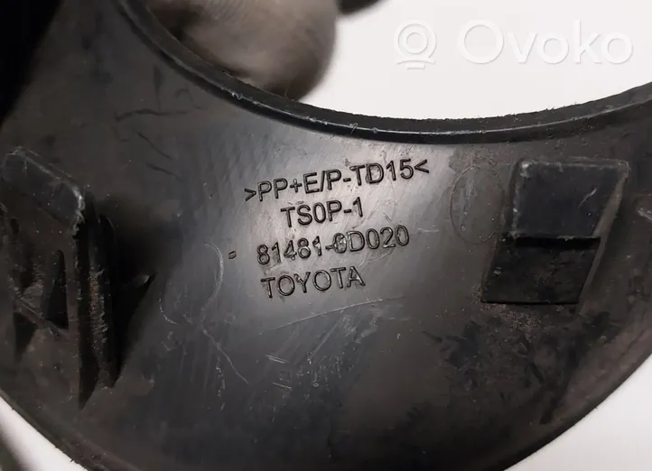 Toyota Yaris Rejilla inferior del parachoques delantero 81482-0D030