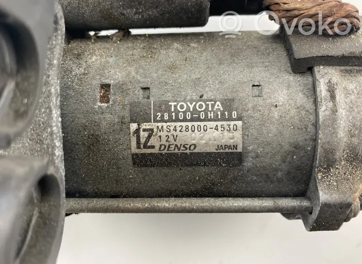 Toyota Avensis T250 Démarreur 281000H110