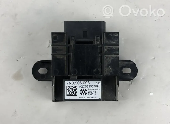 Volkswagen Sharan Fuel injection pump control unit/module 7N0906093