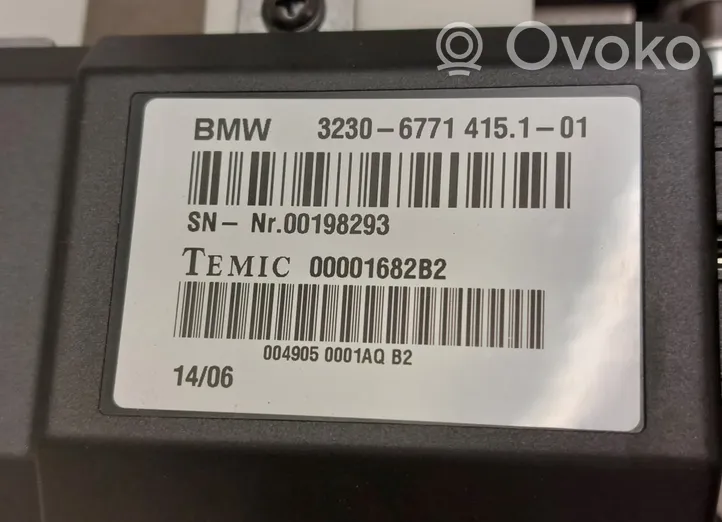 BMW 7 E65 E66 Ohjauspyörän akseli 32306780899