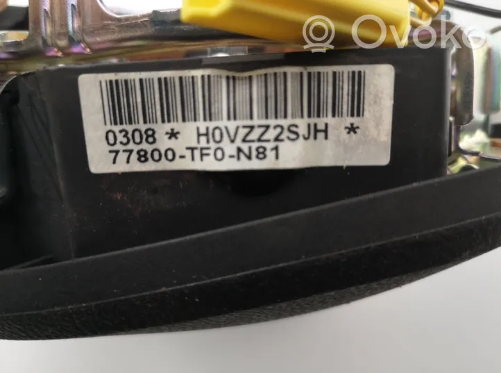 Honda Jazz Ohjauspyörän turvatyyny 77800TF0N81