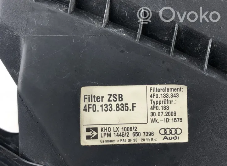 Audi A6 S6 C6 4F Caja del filtro de aire 4F0183