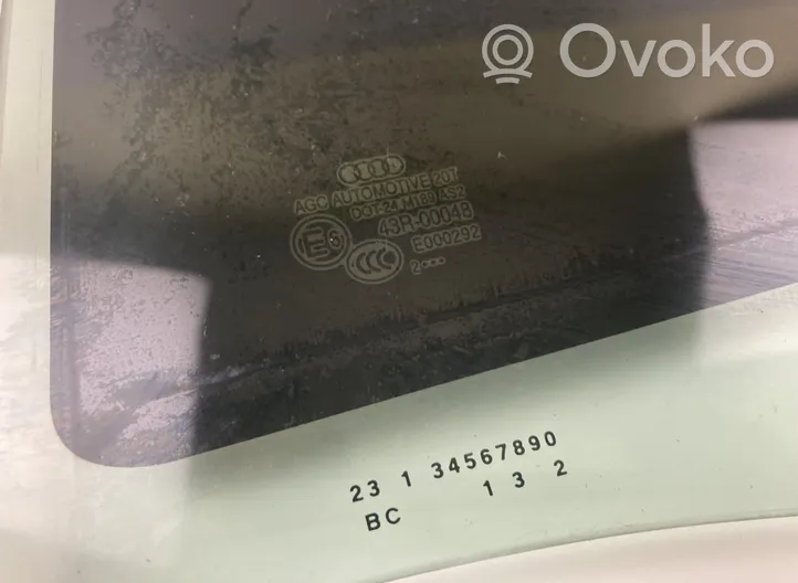 Audi Q5 SQ5 Takaoven ikkunalasi 43R00048