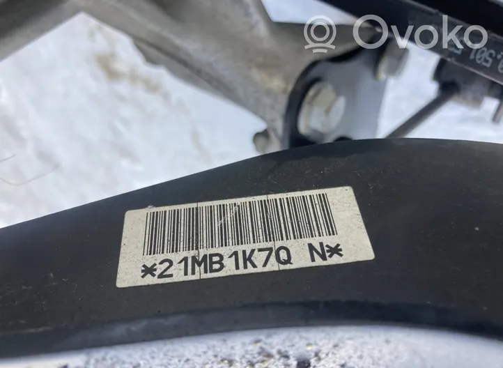 Volkswagen PASSAT B7 Rear axle beam 3C0505235AC