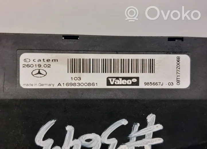 Mercedes-Benz ML W164 Pečiuko radiatorius A1698300861
