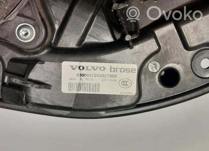 Volvo S90, V90 Etuoven sähkökäyttöinen ikkunan nostin 31378592