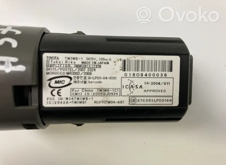 Toyota Prius (XW30) Bouton poussoir de démarrage du moteur MR30022006