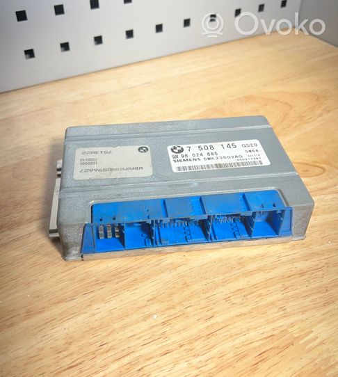 BMW 5 E39 Module de contrôle de boîte de vitesses ECU 7508145