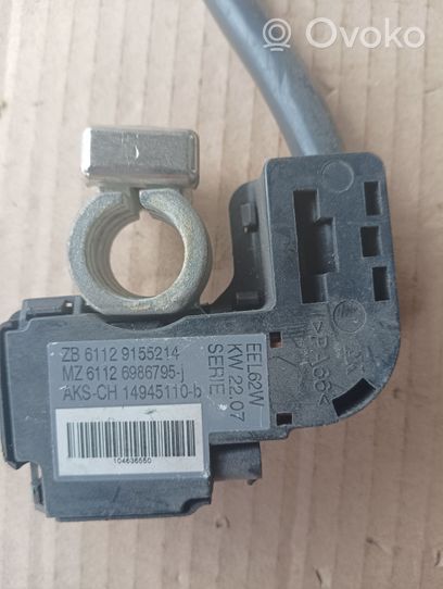 BMW X5 E70 Negative earth cable (battery) 61129155214