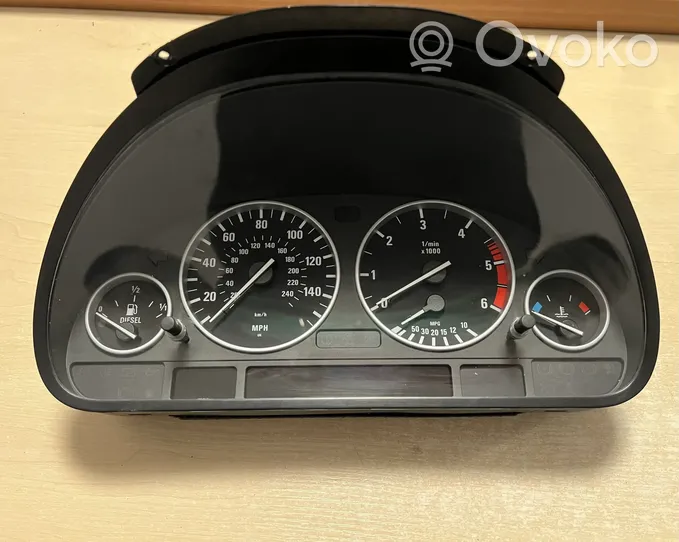 BMW X5 E53 Compteur de vitesse tableau de bord 6979580