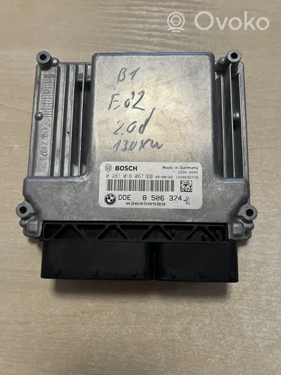 BMW 1 E82 E88 Calculateur moteur ECU 8506374