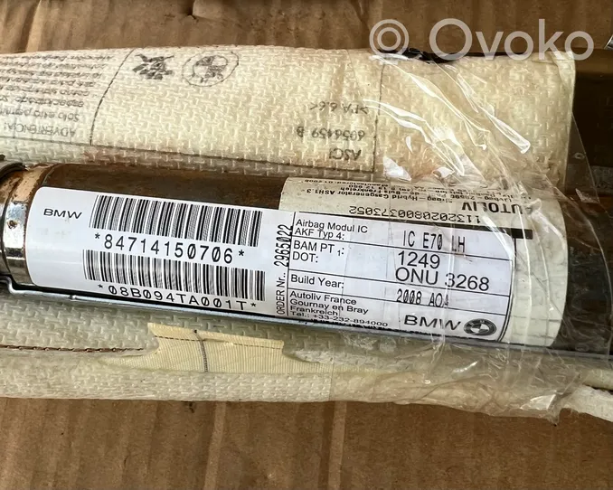 BMW X5 E70 Stogo oro pagalvė (užuolaida) 84714150706