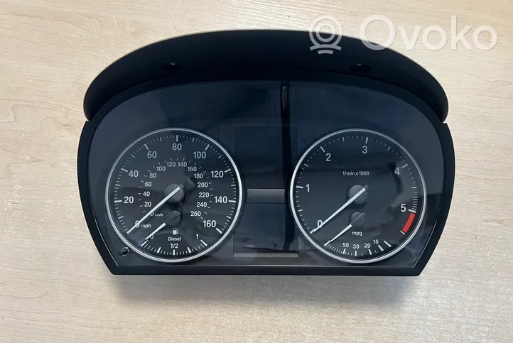 BMW 3 E92 E93 Compteur de vitesse tableau de bord 9242347