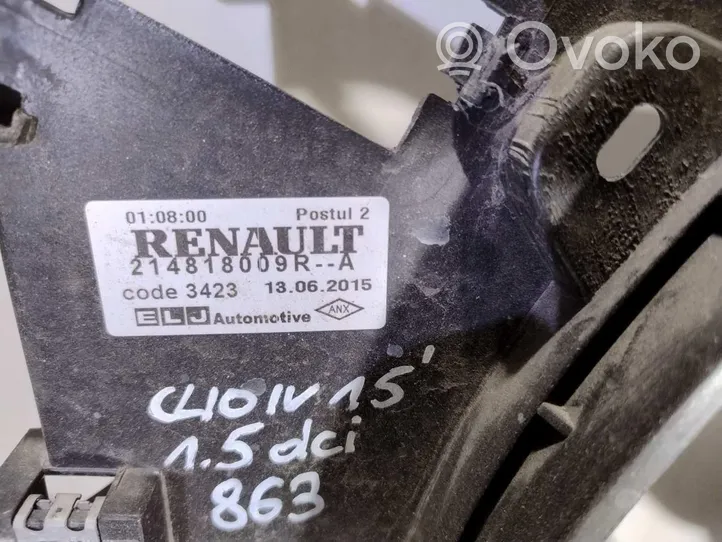 Renault Clio IV Elektryczny wentylator chłodnicy 214818009R