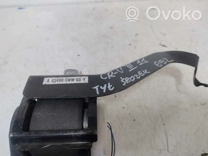 Honda CR-V Ceinture de sécurité avant 82480-SWW-G0