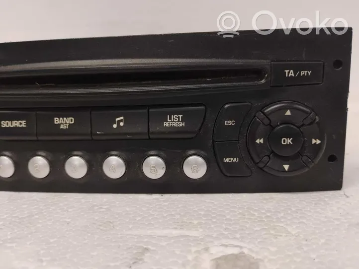 Peugeot 207 Panel / Radioodtwarzacz CD/DVD/GPS 96613826XT