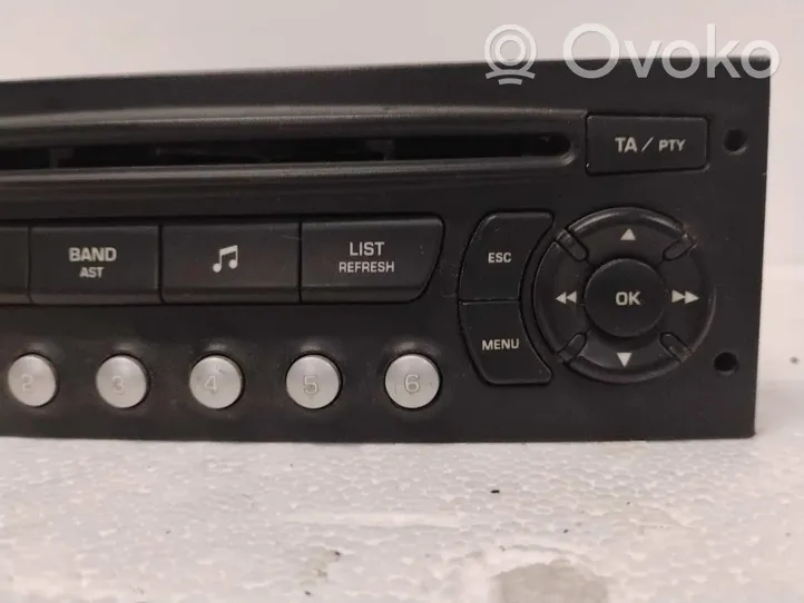 Peugeot 307 Radio/CD/DVD/GPS-pääyksikkö 7645038393