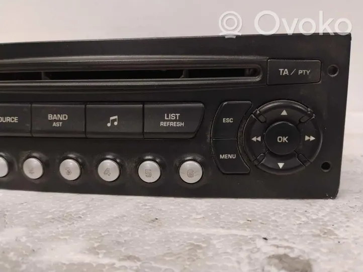 Peugeot 307 Radio/CD/DVD/GPS-pääyksikkö 7645038392