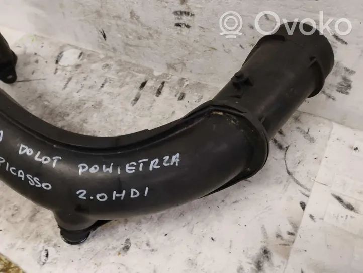 Citroen C4 I Picasso Rura / Wąż dolotowy powietrza 9658849380