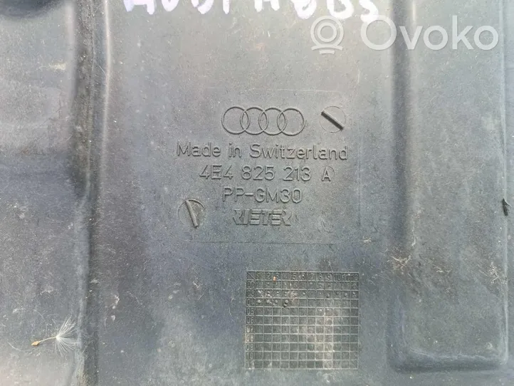 Audi A8 S8 D3 4E Unterfahrschutz Unterbodenschutz Fahrwerk hinten 4E4825213A