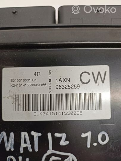 Chevrolet Matiz Calculateur moteur ECU 96325259
