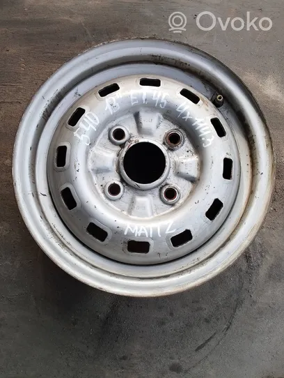 Daewoo Matiz R 13 plieninis štampuotas ratlankis (-iai) 