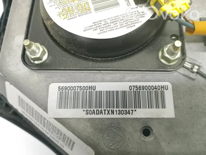 KIA Picanto Poduszka powietrzna Airbag kierownicy 5690007500HU