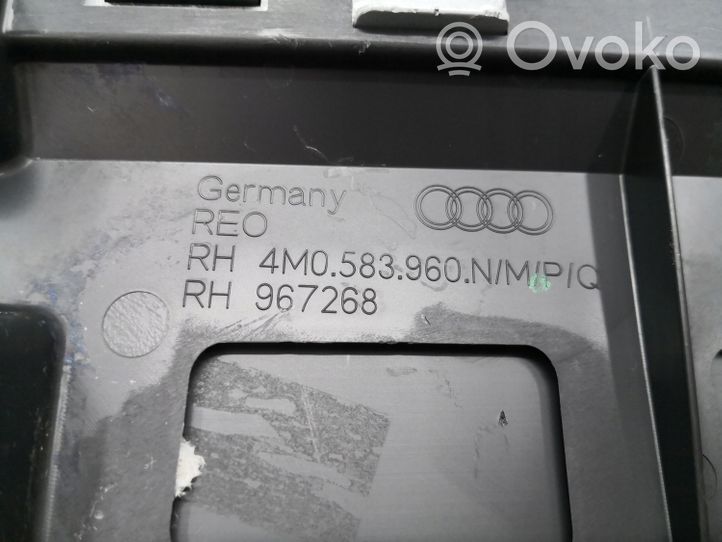 Audi Q7 4M Rivestimento della portiera anteriore (modanatura) 4M0853960N