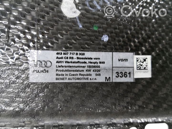 Audi RS6 C8 Spojler zderzaka przedniego 4K8807717B