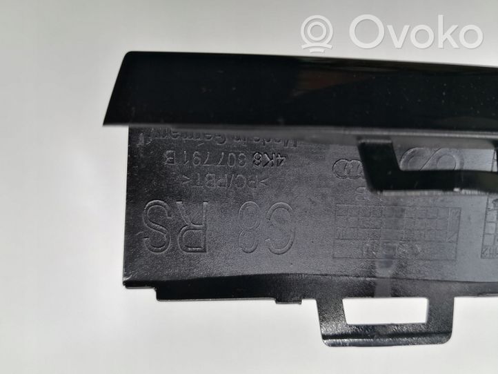 Audi RS6 C8 Moulure inférieure de pare-chocs arrière 4K8807791B