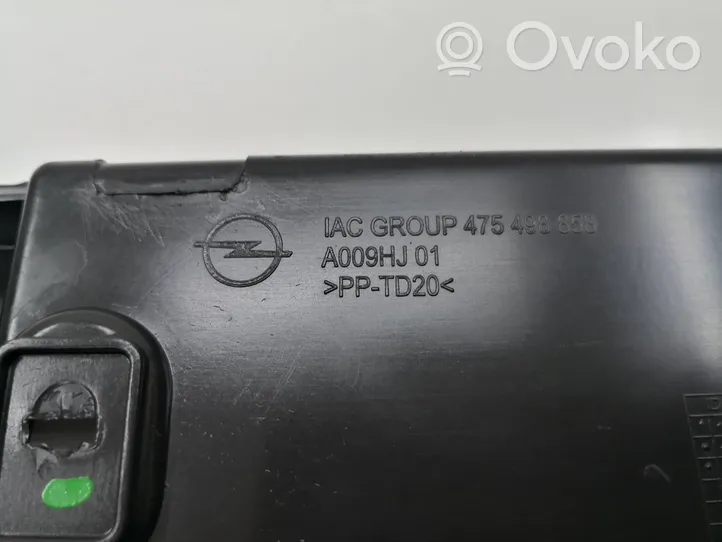 Opel Corsa F Uchwyt / Mocowanie zderzaka przedniego 9829535680