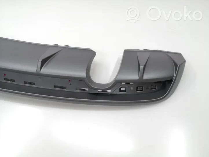 Audi A1 Rear bumper trim bar molding 8XA807421M