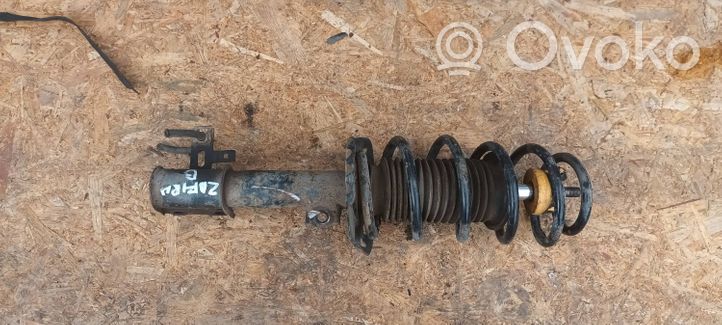 Opel Zafira B Front shock absorber with coil spring 