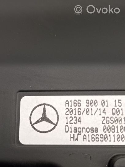 Mercedes-Benz GLE (W166 - C292) Écran / affichage / petit écran A1669000115