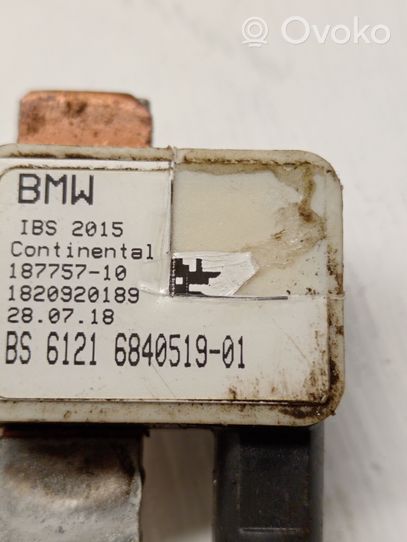 BMW 7 G11 G12 Minus / Klema / Przewód akumulatora 6840519