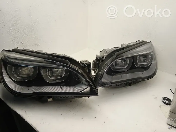 BMW 7 F01 F02 F03 F04 Lampy przednie / Komplet 