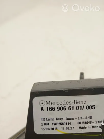 Mercedes-Benz GLE (W166 - C292) Luci posteriori del portellone del bagagliaio A1669066101