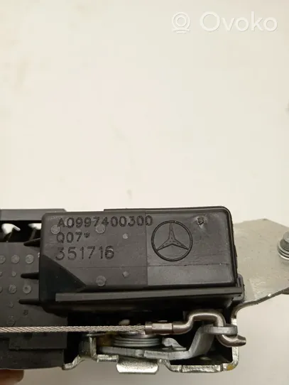 Mercedes-Benz GLE (W166 - C292) Cierre/cerradura/bombín del maletero/compartimento de carga A0997400300