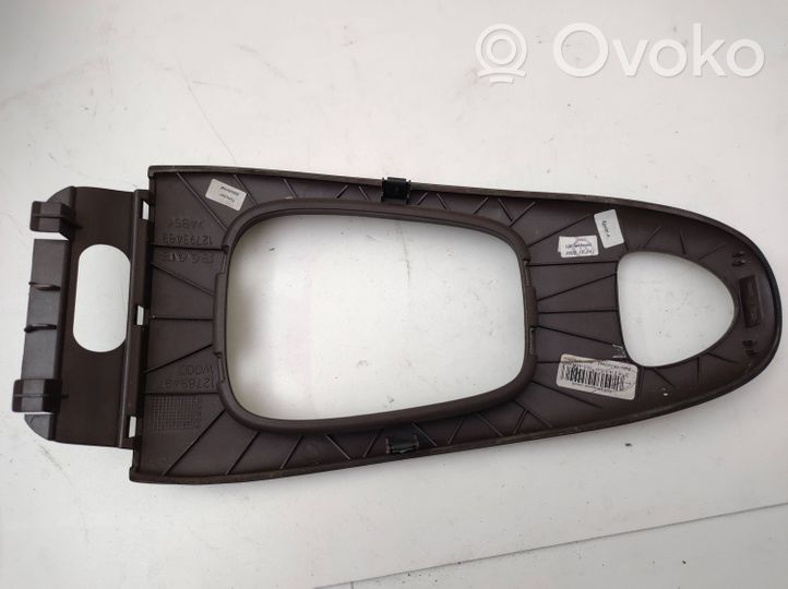 Saab 9-3 Ver2 Rivestimento in plastica cornice della leva del cambio 12793484