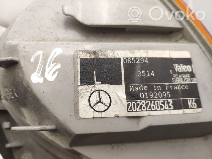 Mercedes-Benz C W202 Indicatore di direzione anteriore 2028260543
