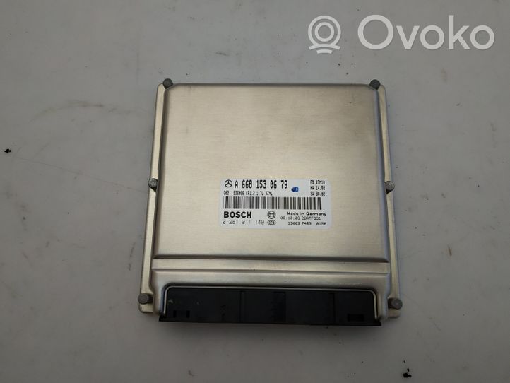 Mercedes-Benz Vaneo W414 Module de frein de stationnement 