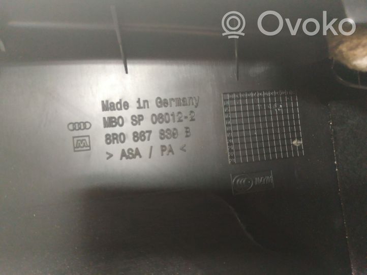 Audi Q5 SQ5 Polttoainesäiliön korkin suoja 8R0867839B
