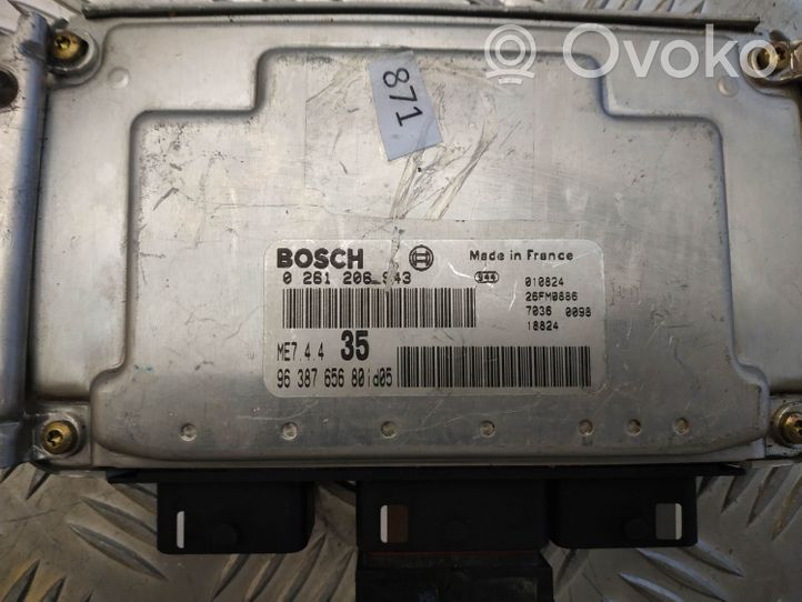 Peugeot 307 Calculateur moteur ECU 9638765680