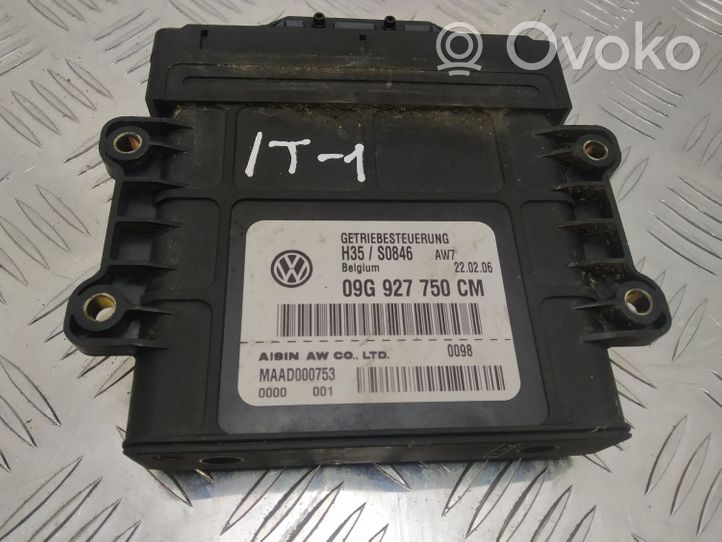 Volkswagen Touran I Gearbox control unit/module 09G927750CM