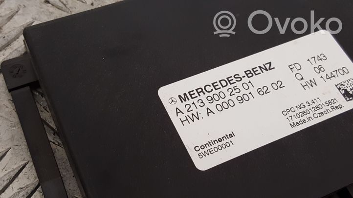 Mercedes-Benz S W222 Sterownik / Moduł skrzyni biegów A2139002501