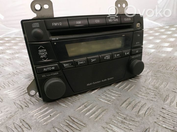 Mazda MPV II LW Radio/CD/DVD/GPS-pääyksikkö LD67669R0B