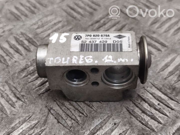 Volkswagen Touareg II Air conditioning (A/C) expansion valve 7P0820679A