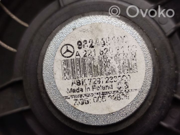 Mercedes-Benz S W221 Głośnik drzwi tylnych A2218203102