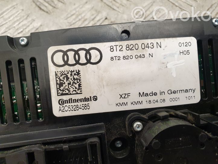 Audi A5 8T 8F Salona ventilatora regulēšanas slēdzis 8T2820043N